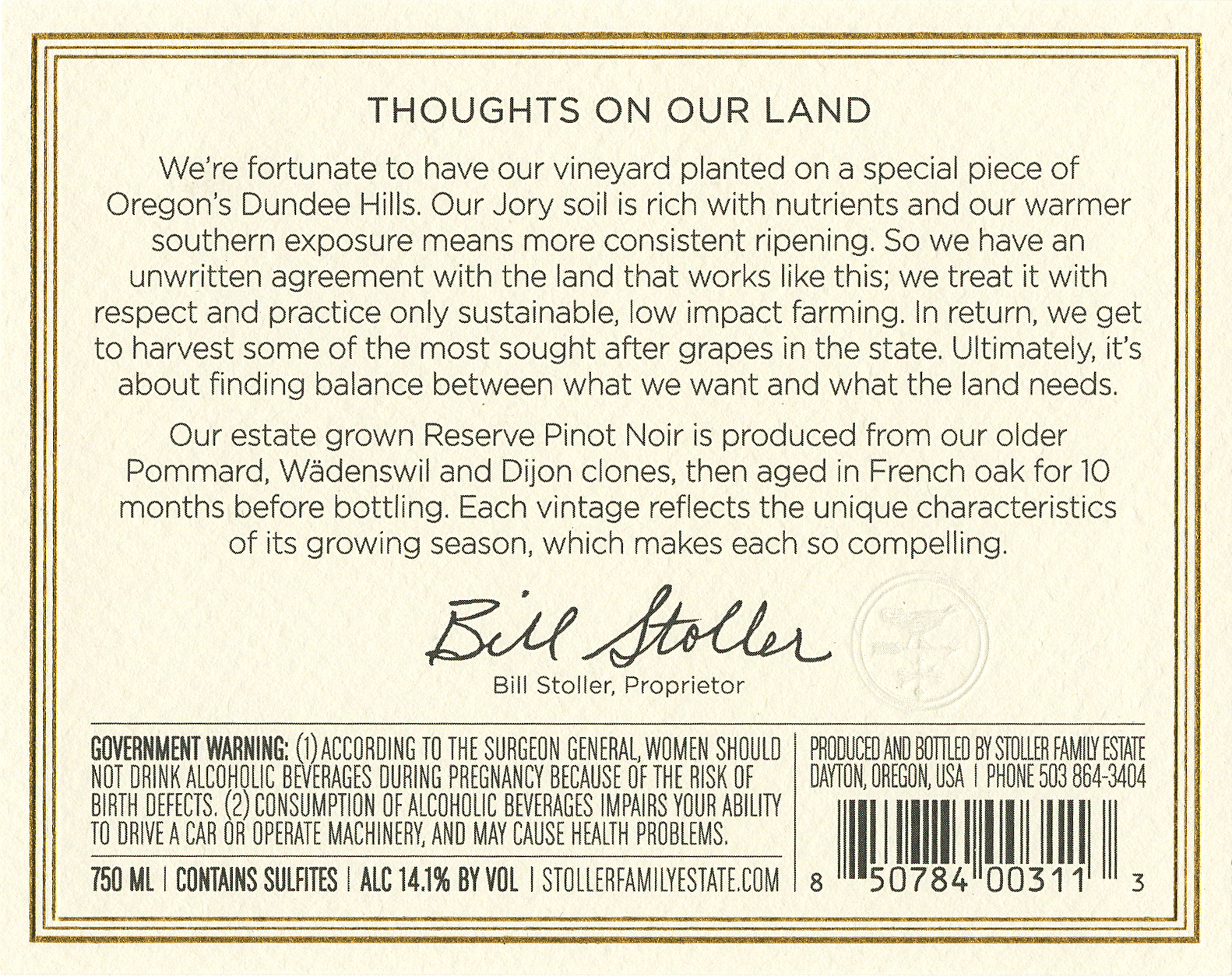 Back Label Image