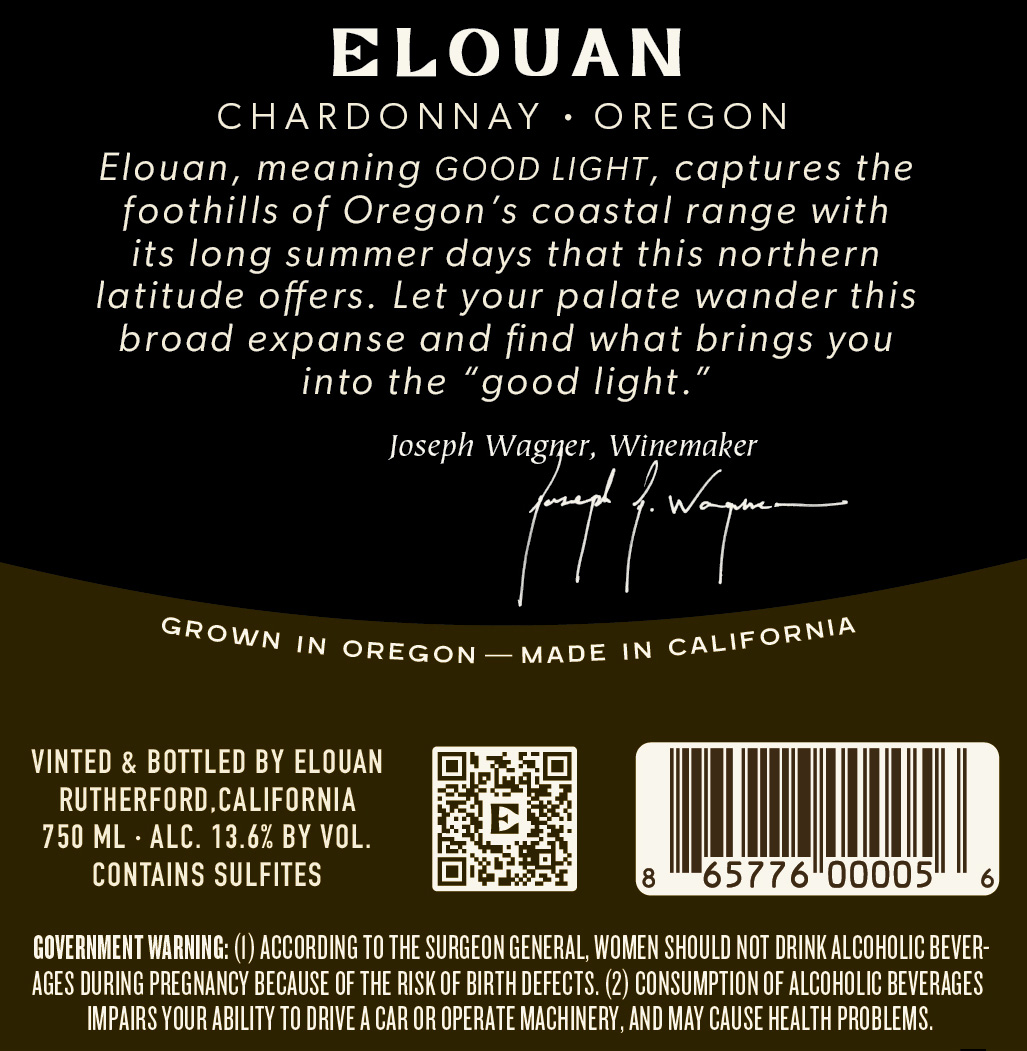 Back Label