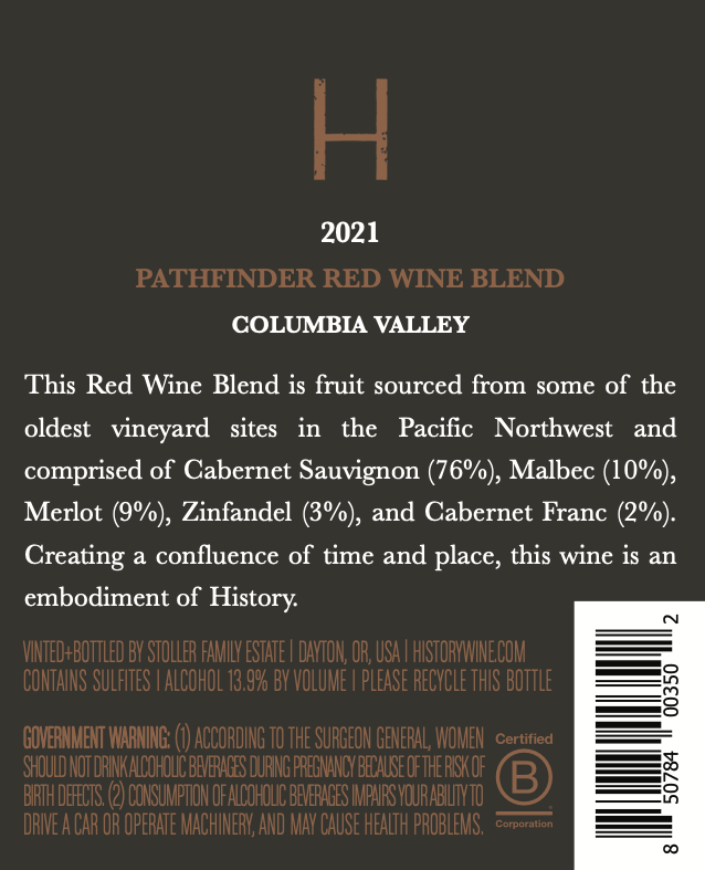 Back Label Image