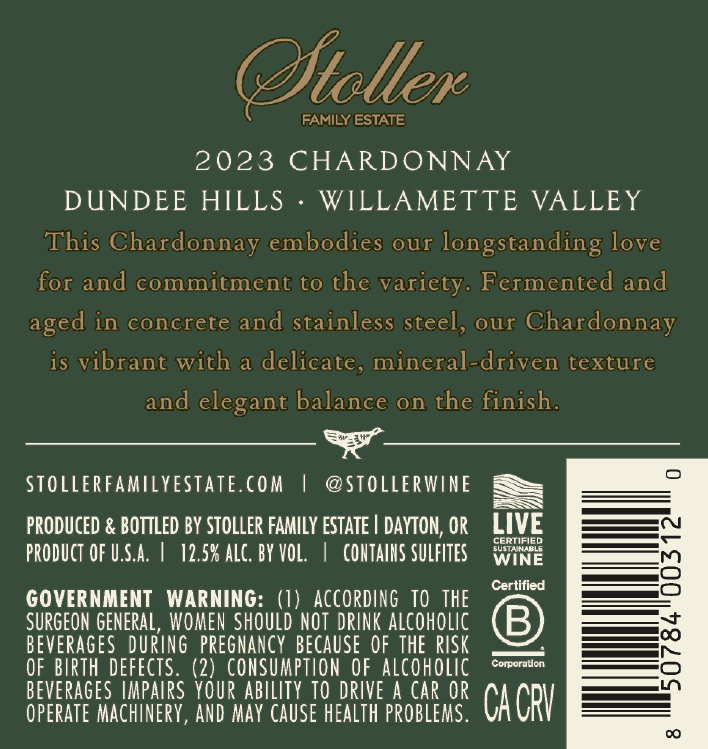 Back Label