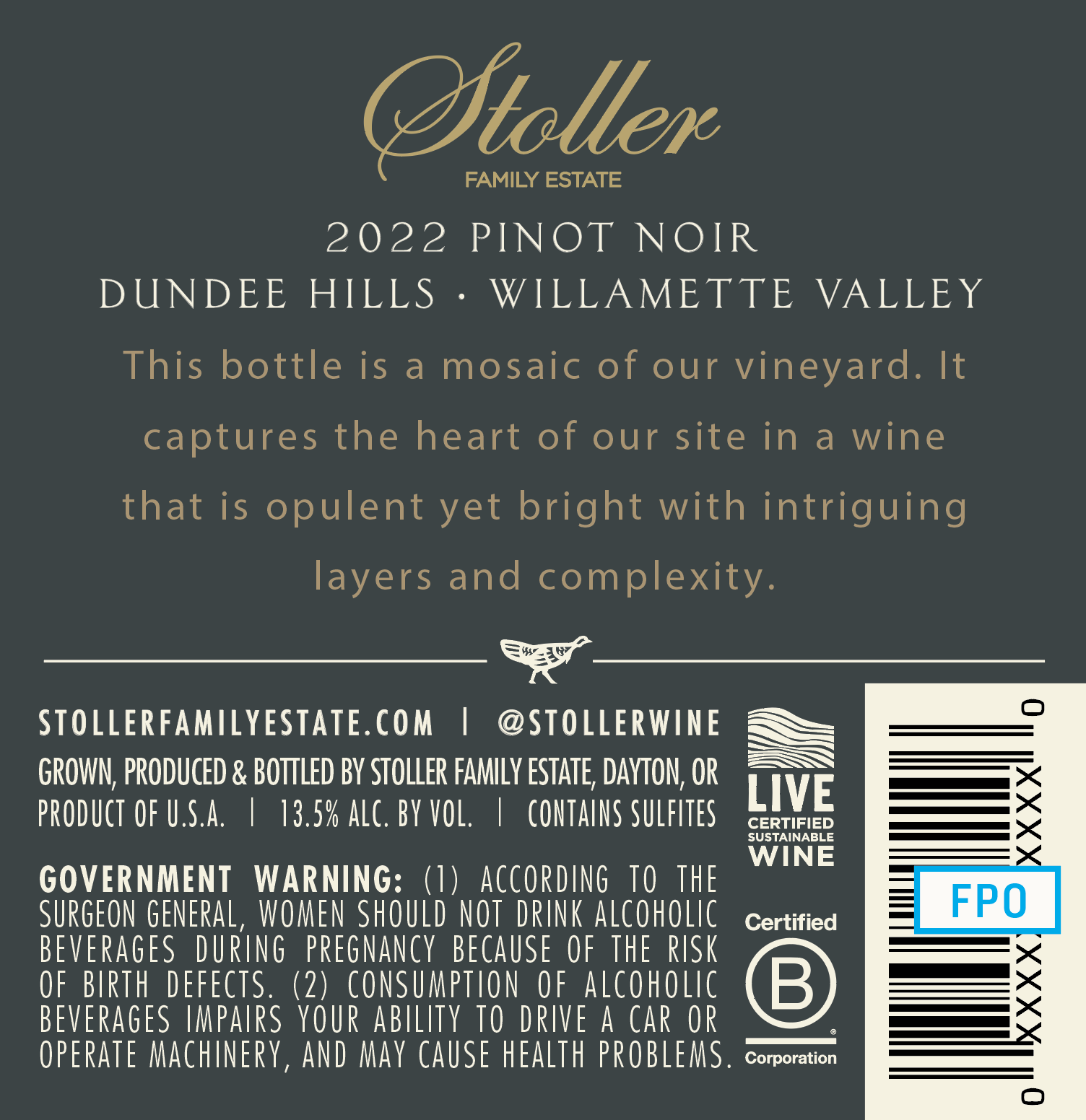 Back Label