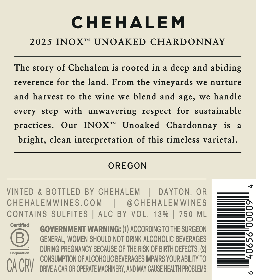 Back Label