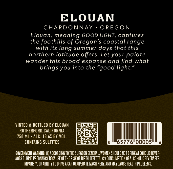 Back Label